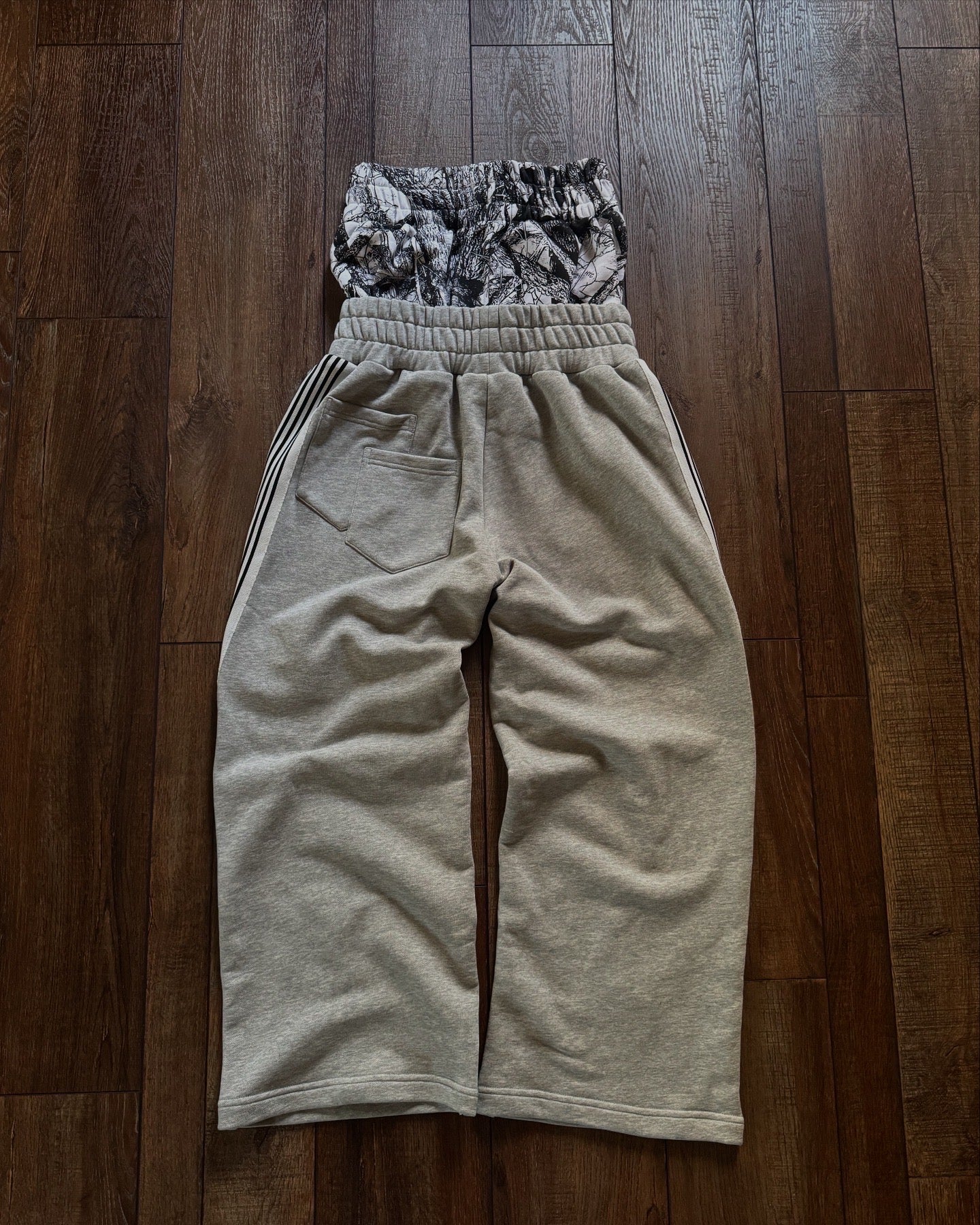DOUBLE WAISTED "get off" Sweatpants